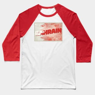 Bahrain Vintage style retro souvenir Baseball T-Shirt